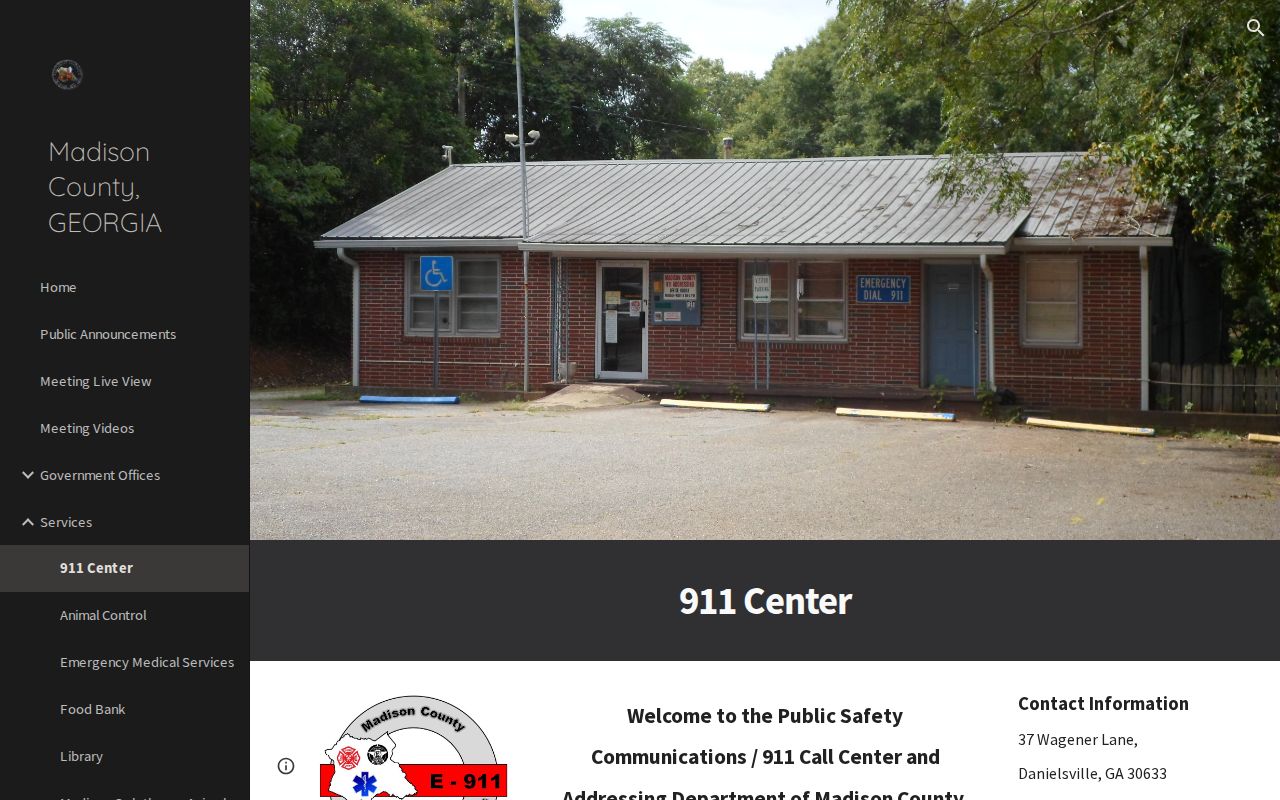Madison County warrant lookup emergency communications information