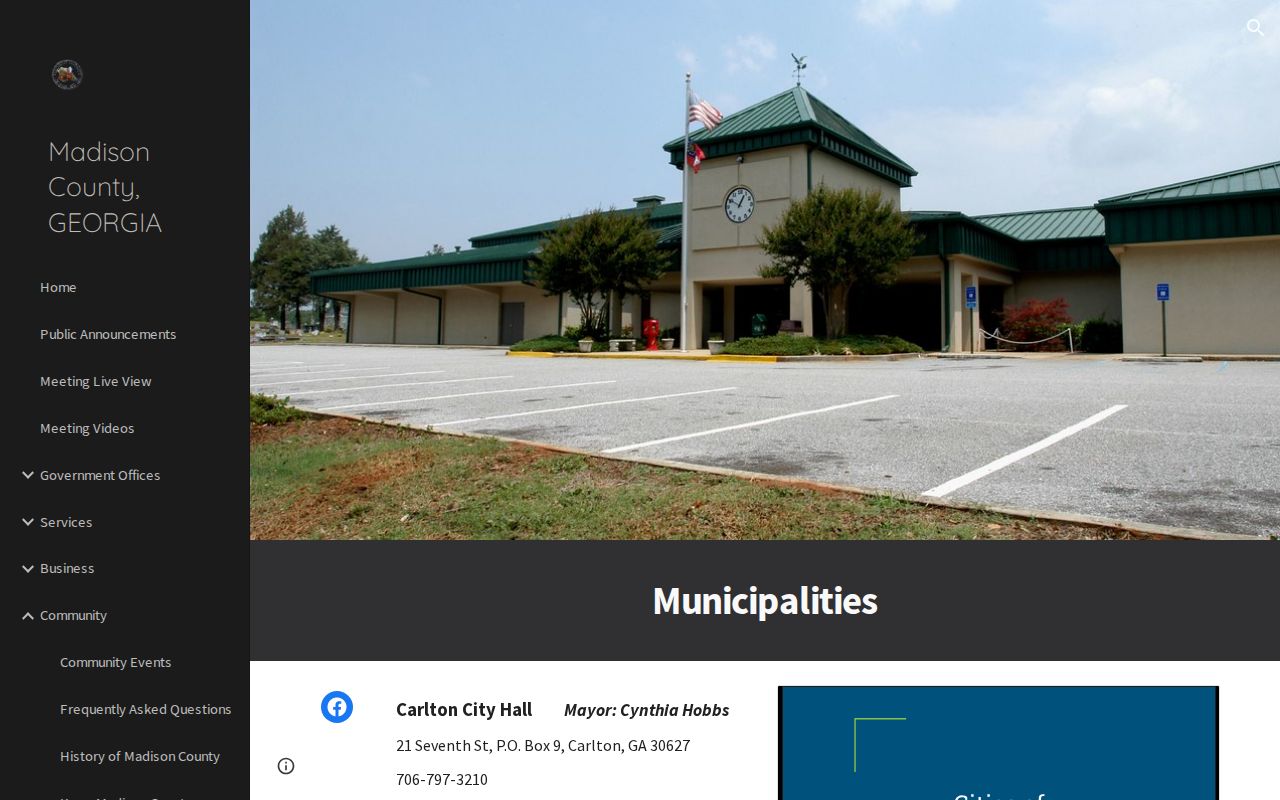 Madison County warrant records incorporated city contacts